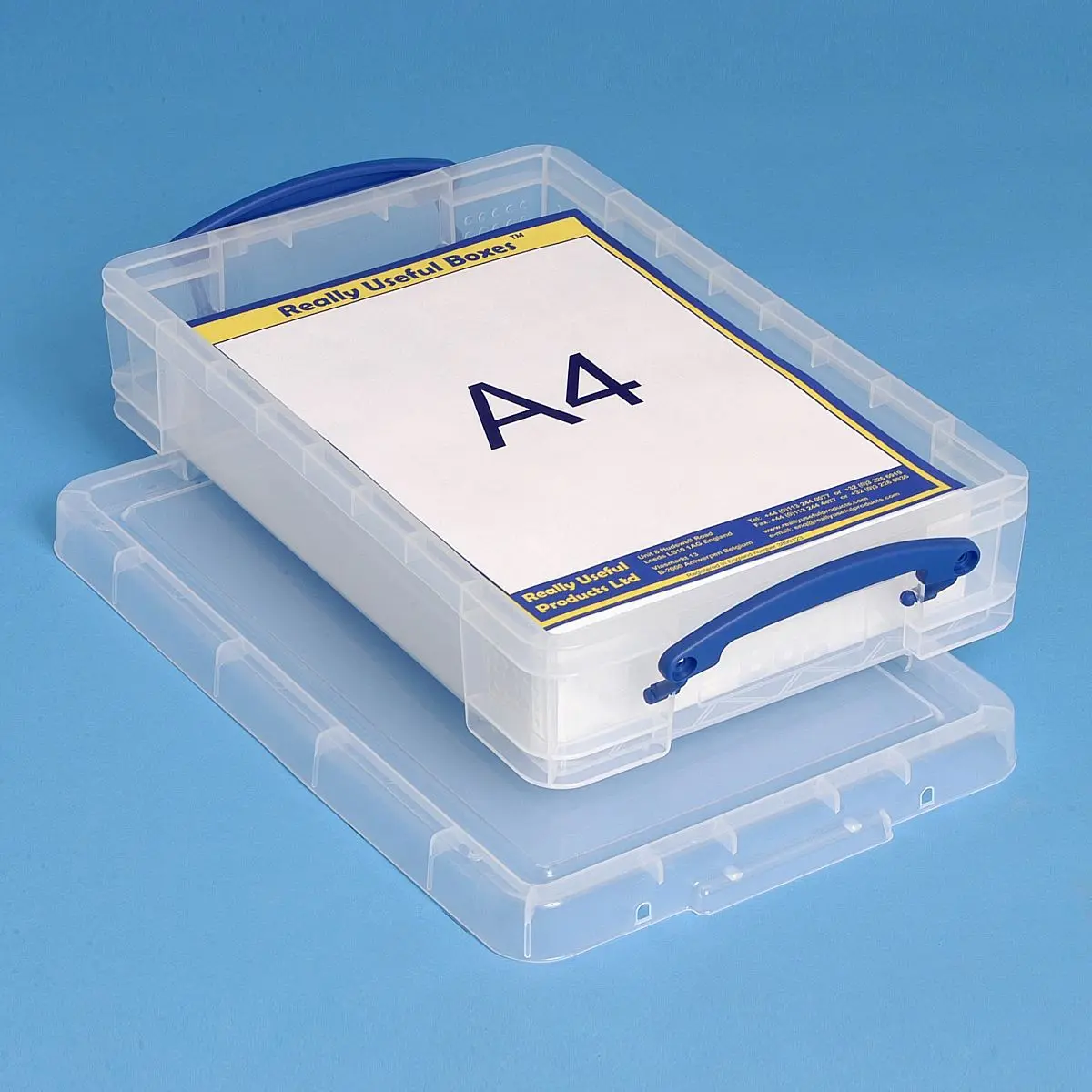 Really Useful Box 9 Liter DIN A4 Aufbewahrungsbox mit Deckel
