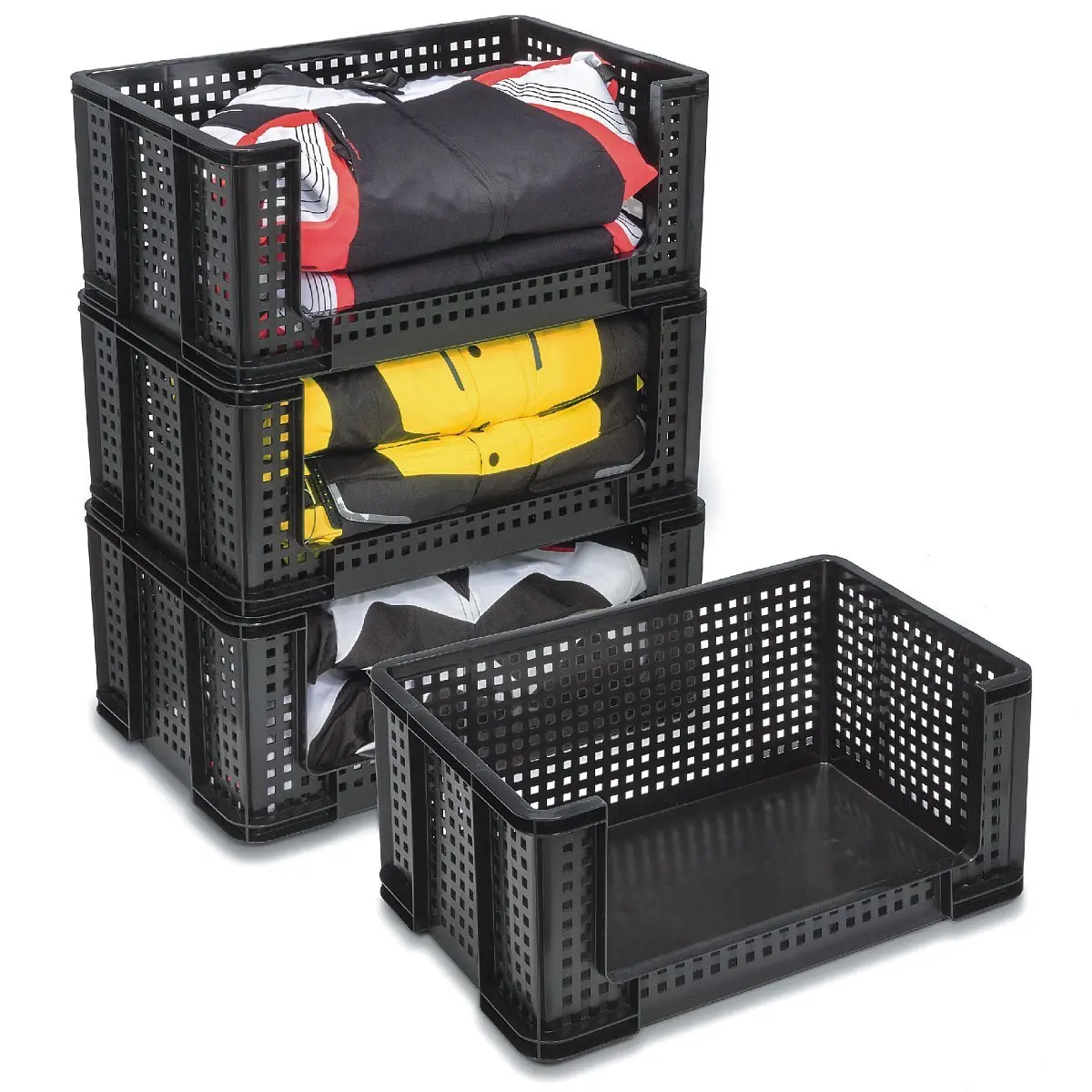 Schwarze Really Useful Boxes