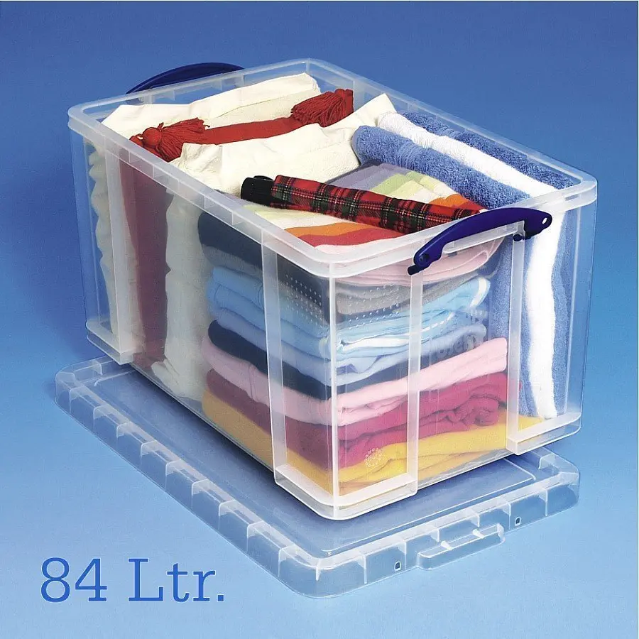 Really Useful Box 64 Liter große Aufbewahrungsbox mit Deckel