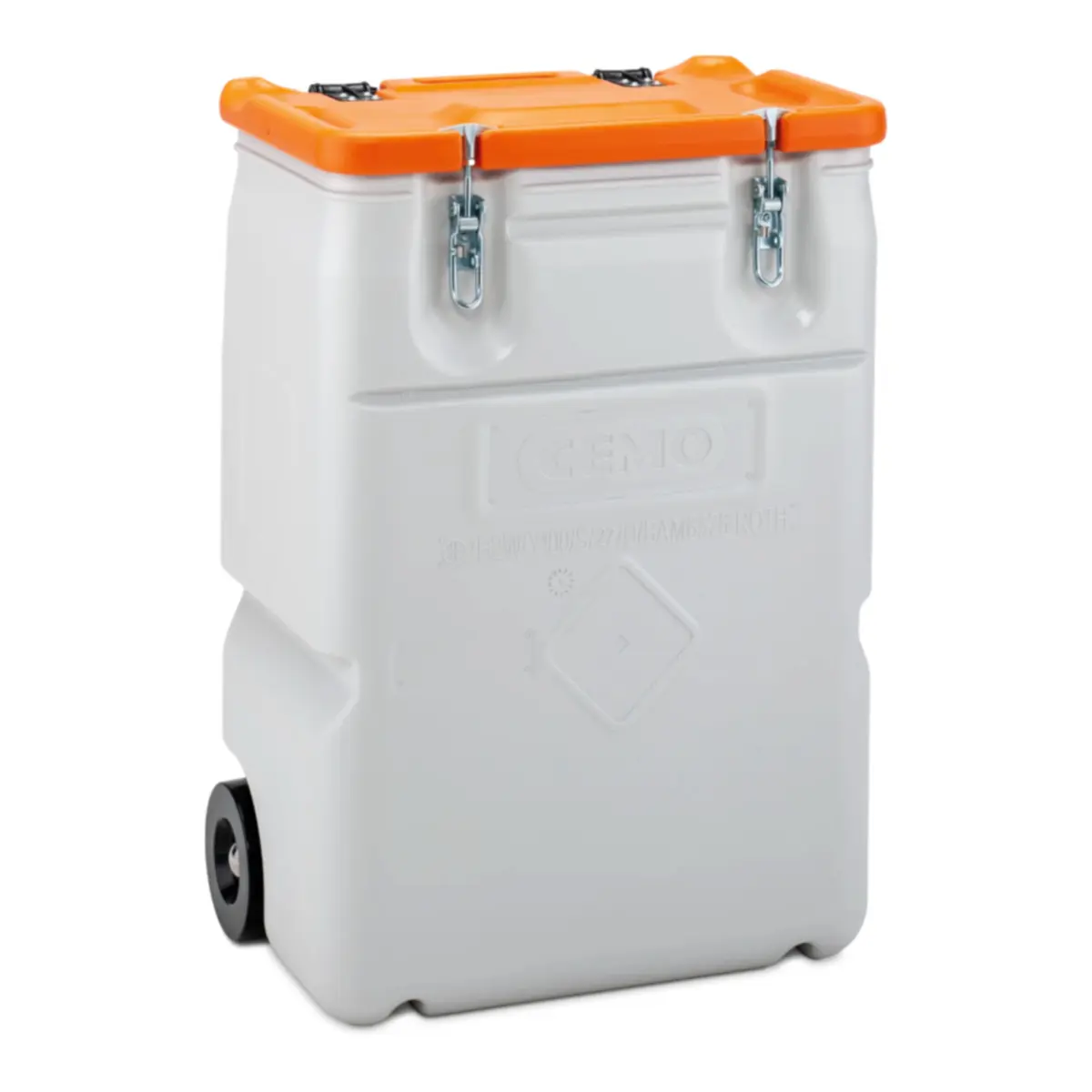 CEMO Mobil-Box 170 l, orange, Gefahrstoffbehälter wasserdicht