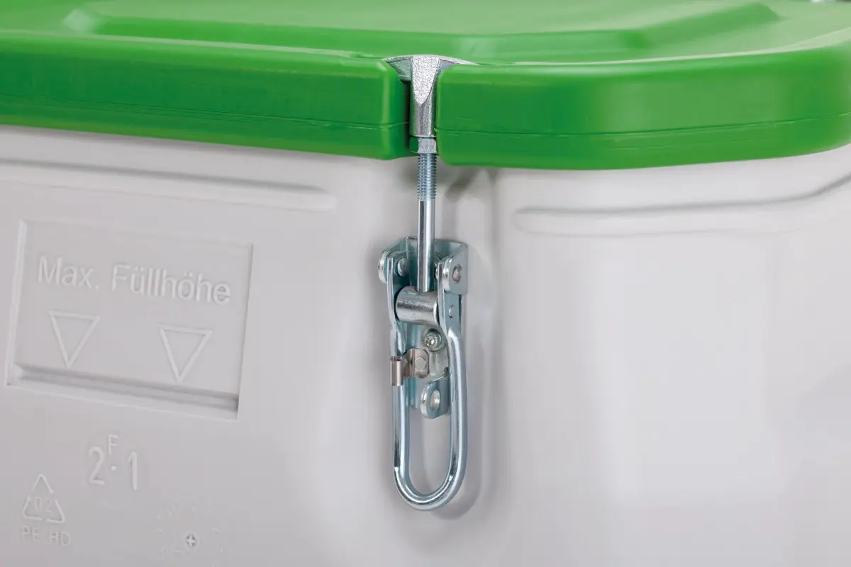 CEMO Mobil-Box 250 l, grün, Gefahrstoffbehälter wasserdicht