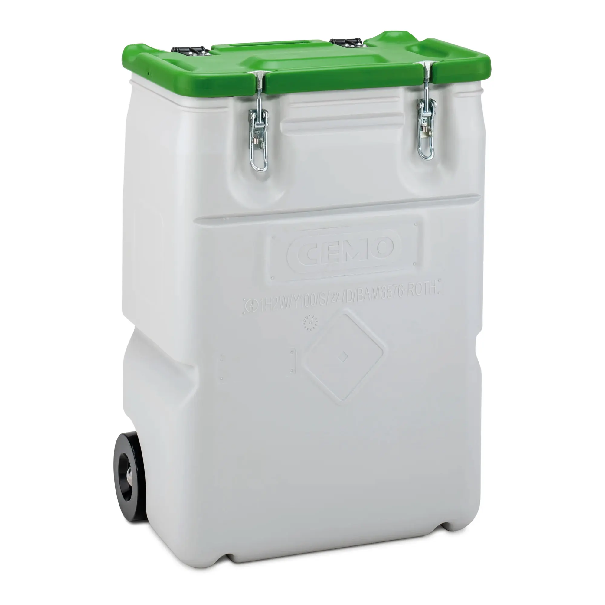 CEMO Mobil-Box 170 l, grün, Gefahrstoffbehälter wasserdicht