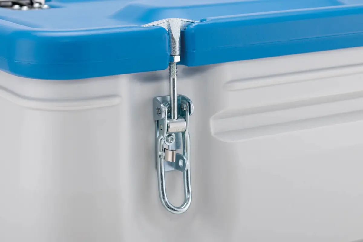 CEMO Mobil-Box 170 l, blau, Gefahrstoffbehälter wasserdicht
