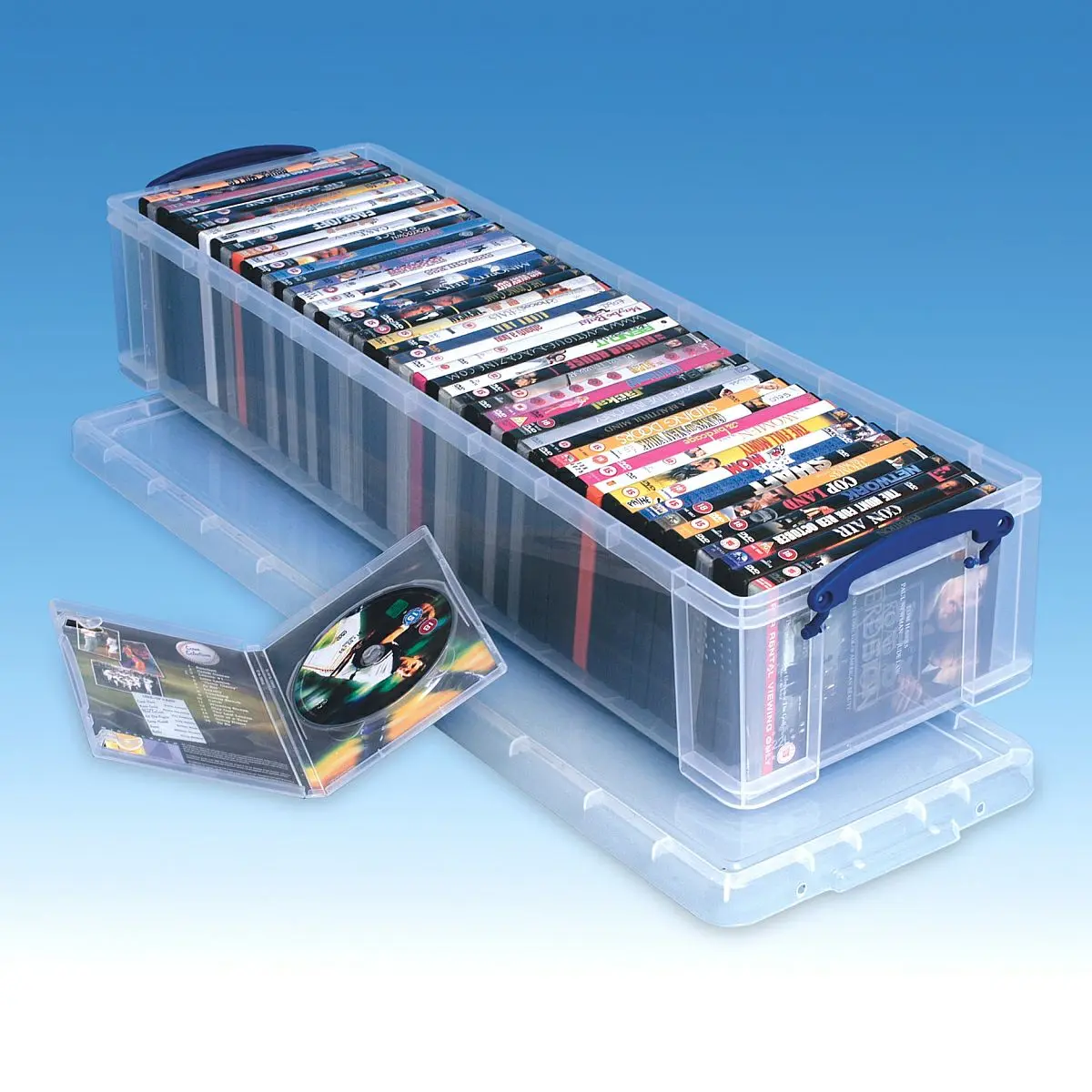 Really-Useful-Box 11-Liter XL inkl. Deckel, transparent