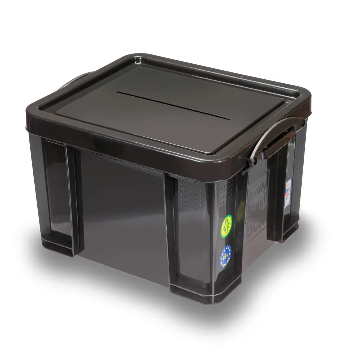 Wahlurne schwarz Really Useful Box 35 Liter 