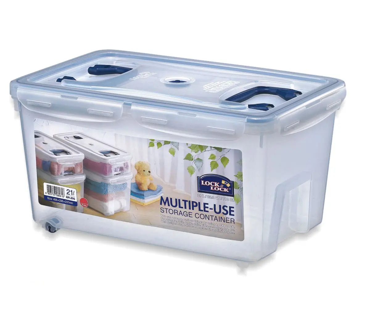 Lock & Lock 21 Liter, wasserdichte Vorratsdose für Lebensmittel