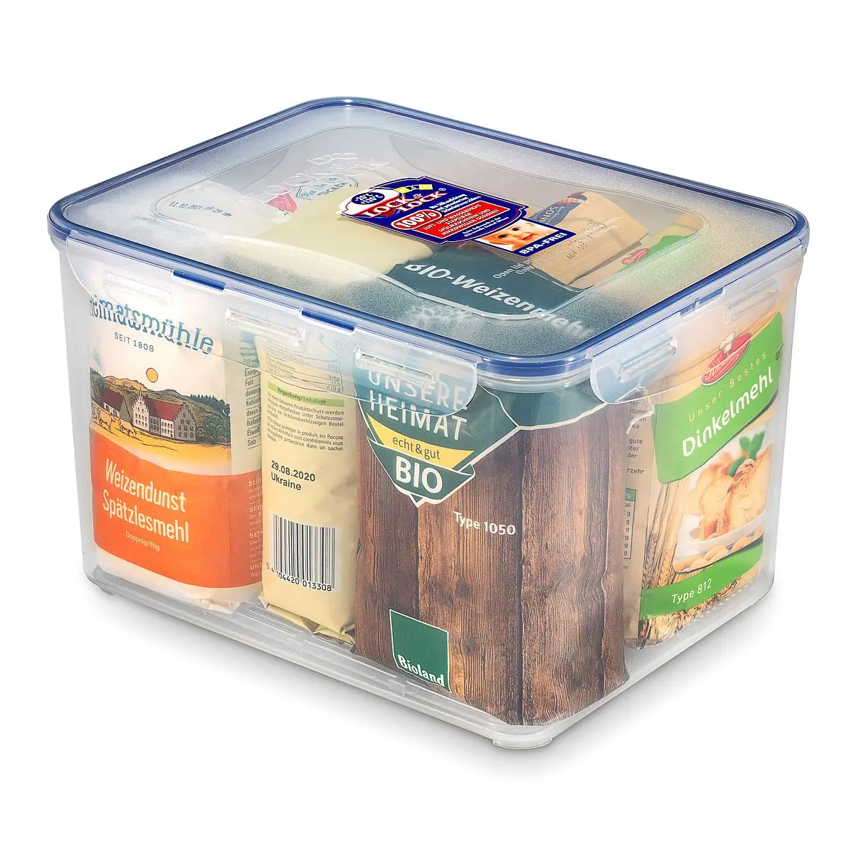 Lock & Lock 4,8 Ltr., Lebensmittelbox, luftdicht, mottendicht