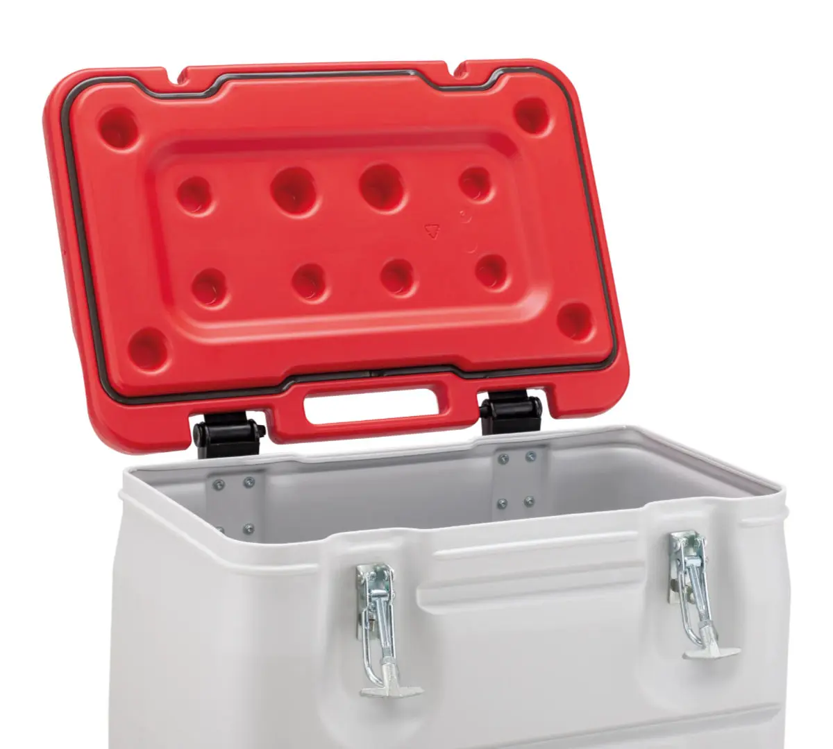 CEMO Mobil-Box 170 l, rot, Gefahrstoffbehälter wasserdicht