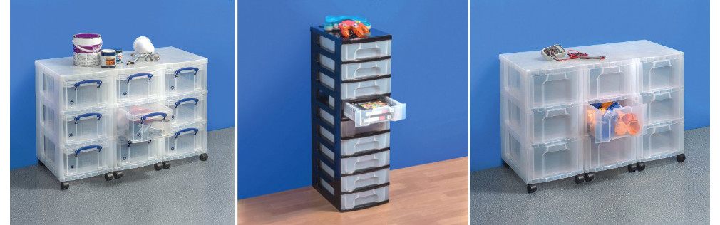 Schubladenschrank & Rollcontainer aus Kunststoff / Plastik